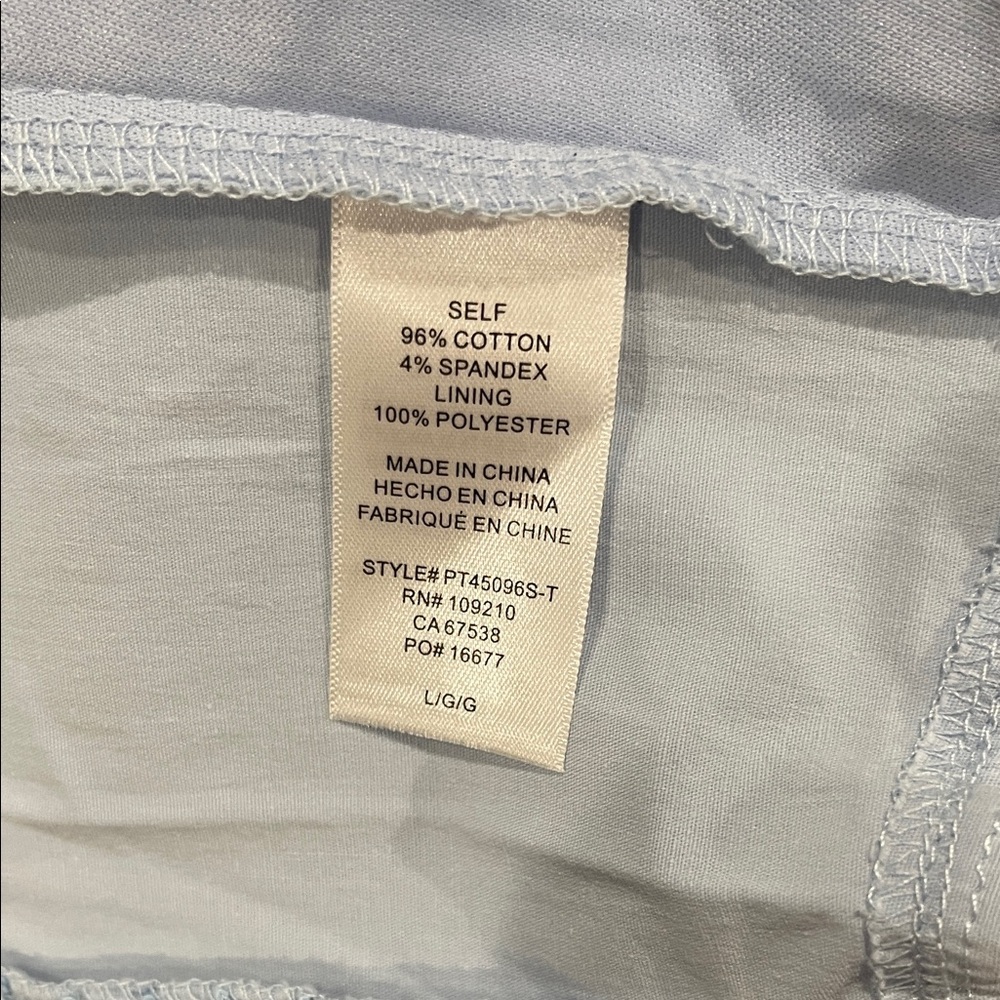 Windsor Classy Cutie Poplin Crop Top L Large NWT zipper - Picture 8 of 9